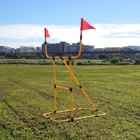 Football Goal + Frisbee Toss 2-in-1