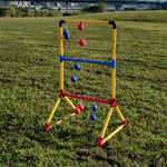 Badminton + Football Goal + Ladder Toss 3-in-1
