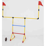 Badminton + Football Goal + Ladder Toss 3-in-1