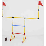 Badminton + Football Goal + Ladder Toss 3-in-1