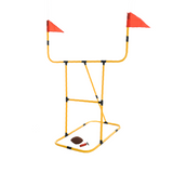 Football Goal + Frisbee Toss 2-in-1