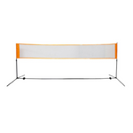 3 Adjustable Lengths Portable Badminton Set