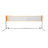 3 Adjustable Lengths Portable Badminton Set